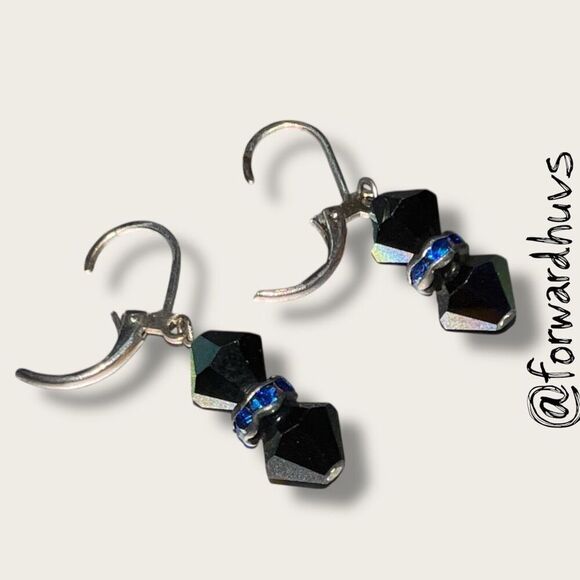 Bundle Sale 3 for $15 | Handmade Artisan Earrings | Swarovski Crystal Design - Picture 4 of 9